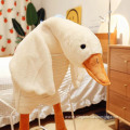 White Goose Toy Pillow